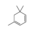 1,5,5-三甲基环己-1,3-二烯 结构式