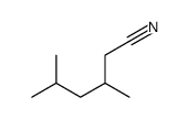 3,5-二甲基己腈 结构式