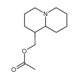 八氢-2H-喹嗪-1-甲醇 1-乙酸酯 结构式