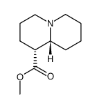 2H-Quinolizine-1-carboxylic acid, octahydro-, methyl ester, (1R,9aR)- 结构式