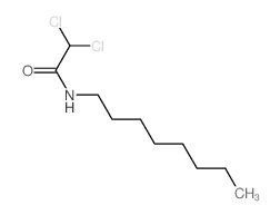 2,2-二氯-N-辛基乙酰胺 结构式