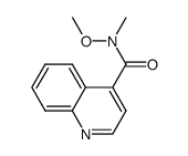 N-甲氧基-N-甲基异喹啉-1-甲酰胺 结构式