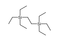 Silane, 1,2-ethanediylbis[triethyl- 结构式