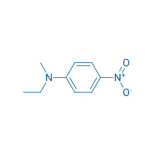 N-乙基-N-甲基-4-硝基苯胺 结构式