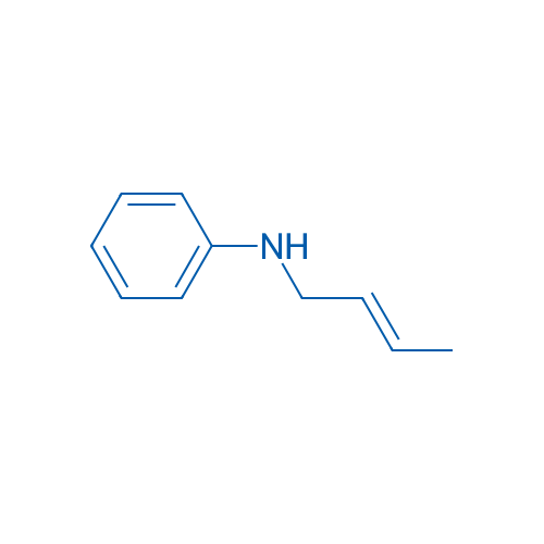 Benzenamine,N-2-buten-1-yl- 结构式