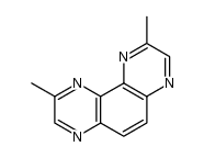 2,9-二甲基吡嗪并[2,3-f]喹喔啉 结构式