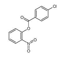 4-氯苯甲酸-2-硝基苯酯 结构式