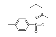 S-Methyl-S-propyl-N-(p-tolylsulfonyl)sulfimine 结构式