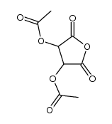 2,5-二氧代四氢呋喃-3,4-二基二乙酸酯 结构式