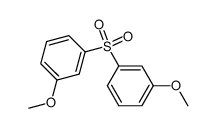 1,1'-磺酰基双[3-甲氧基苯] 结构式