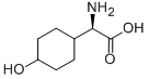 (R)-2-氨基-2-(4-羟基环己基)乙酸 结构式