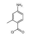 2-甲基-4-氨基苯甲酰氯 结构式