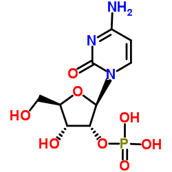 胞苷-2'-磷酸 结构式