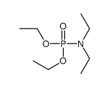N-diethoxyphosphoryl-N-ethylethanamine 结构式