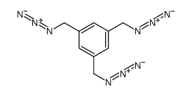 1,3,5-三(叠氮甲基)苯 结构式