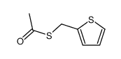 硫代乙酸S-(2-噻吩甲基)酯 结构式