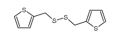 S,S'-BIS-(2-THIENYL)-METHYLENE-DISULPHIDE 结构式