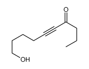 10-羟基-5-癸炔-4-酮 结构式