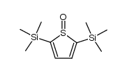 2,5-双(三甲基硅基)噻吩-1-氧化物 结构式