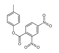 2,4-二硝基苯甲酸-4-甲基苯酯 结构式