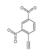 1-乙炔-2,4-二硝基苯 结构式