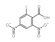 4,6-二硝基-2-碘苯甲酸 结构式