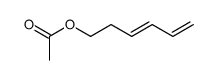 3,5-Hexadien-1-ol, 1-acetate 结构式