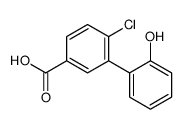 6-氯-2'-羟基[1,1'-联苯]-3-羧酸 结构式