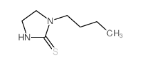 1-丁基咪唑烷-2-硫酮 结构式
