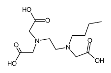 Glycine, N-[2-[bis(carboxymethyl)amino]ethyl]-N-butyl- 结构式