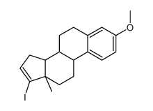 17-碘-3-甲氧基雌甾-1,3,5(10),16-四烯 结构式