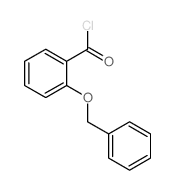 2-苄氧基苯甲酰氯 结构式