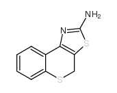 2-氨基-4H-噻唑并[5,4-C]苯并噻喃 结构式
