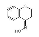 (E)-硫代色烷-4-酮肟 结构式