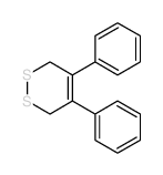 4,5-Diphenyl-3,6-dihydro-1,2-dithiine 结构式