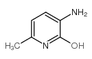 3-氨基-6-甲基-2(1H)-吡啶酮 结构式