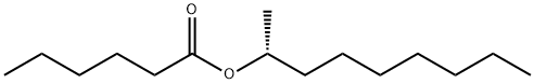 Hexanoic acid, (1R)-1-methyloctyl ester 结构式