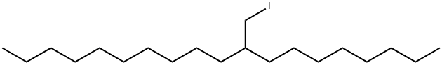 1-碘-2-辛基十二烷 结构式