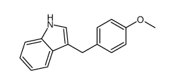 1H-Indole, 3-[(4-methoxyphenyl)methyl]- 结构式