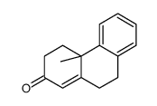 4a-Methyl-4,4a,9,10-tetrahydrophenanthrene-2(3H)-one 结构式