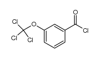 3-(三氯甲氧基)苯甲酰氯 结构式