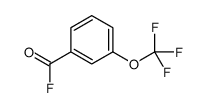 3-(三氟甲氧基)苯甲酰氟 结构式