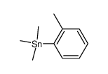 o-Methylphenyltrimethyltin(IV) 结构式