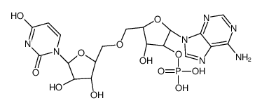 uridylyl-(2'-5')-adenosine 结构式