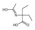 2-乙酰氨基-2-乙基丁酸 结构式