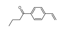 1-Butanone, 1-(4-ethenylphenyl)- 结构式
