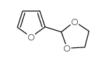 2-(1,3-二氧戊环-2-基)呋喃 结构式