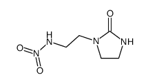 2-Imidazolidinone, 1-[2-(nitroamino)ethyl]- 结构式