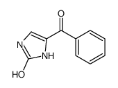 4-苯甲酰基-1,3-二氢-2H-咪唑-2-酮 结构式