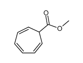 2,4,6-环庚三烯-1-羧酸甲酯 结构式